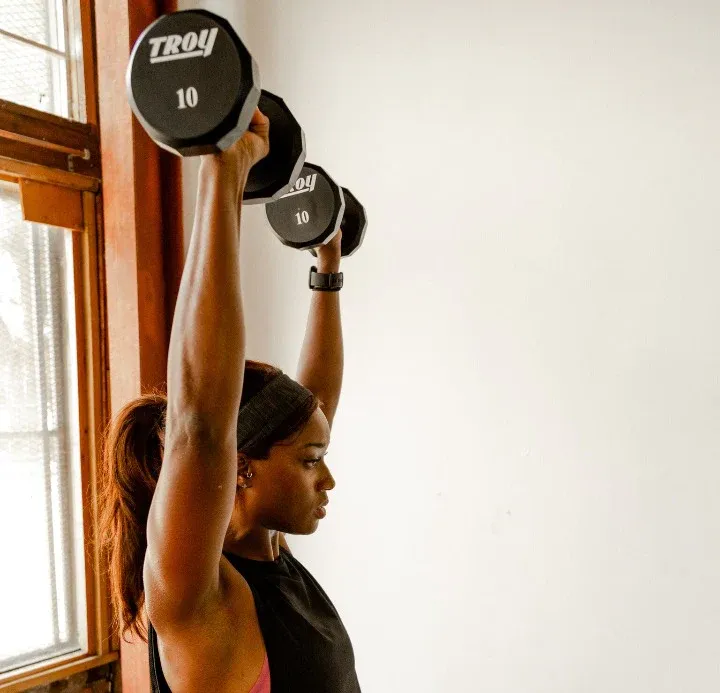 TROY 12 Sided Urethane Dumbbell