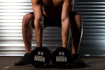 INTEK Strength Bravo Series Urethane Dumbbells