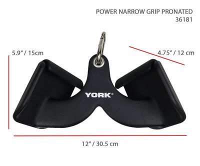 YORK® Power Grip Narrow Pronated Cable Attachment