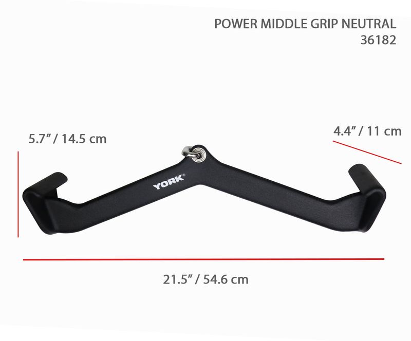 YORK® Power Middle Grip Angled Cable Attachment