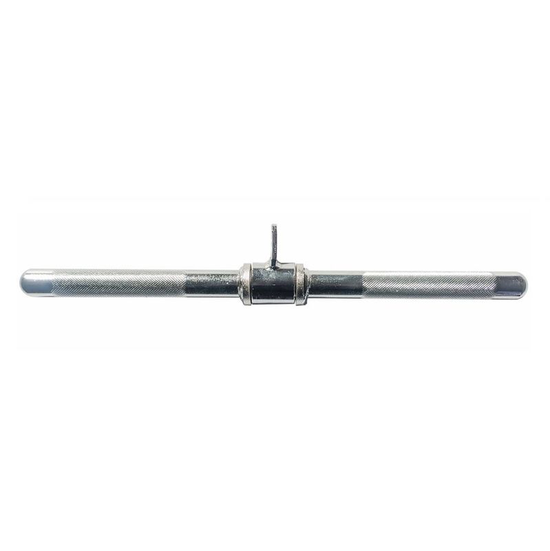 YORK® 18″ Solid Steel Tricep Press down Bar Cable Attachment