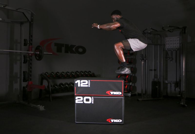TKO Stackable Foam Plyo Boxes