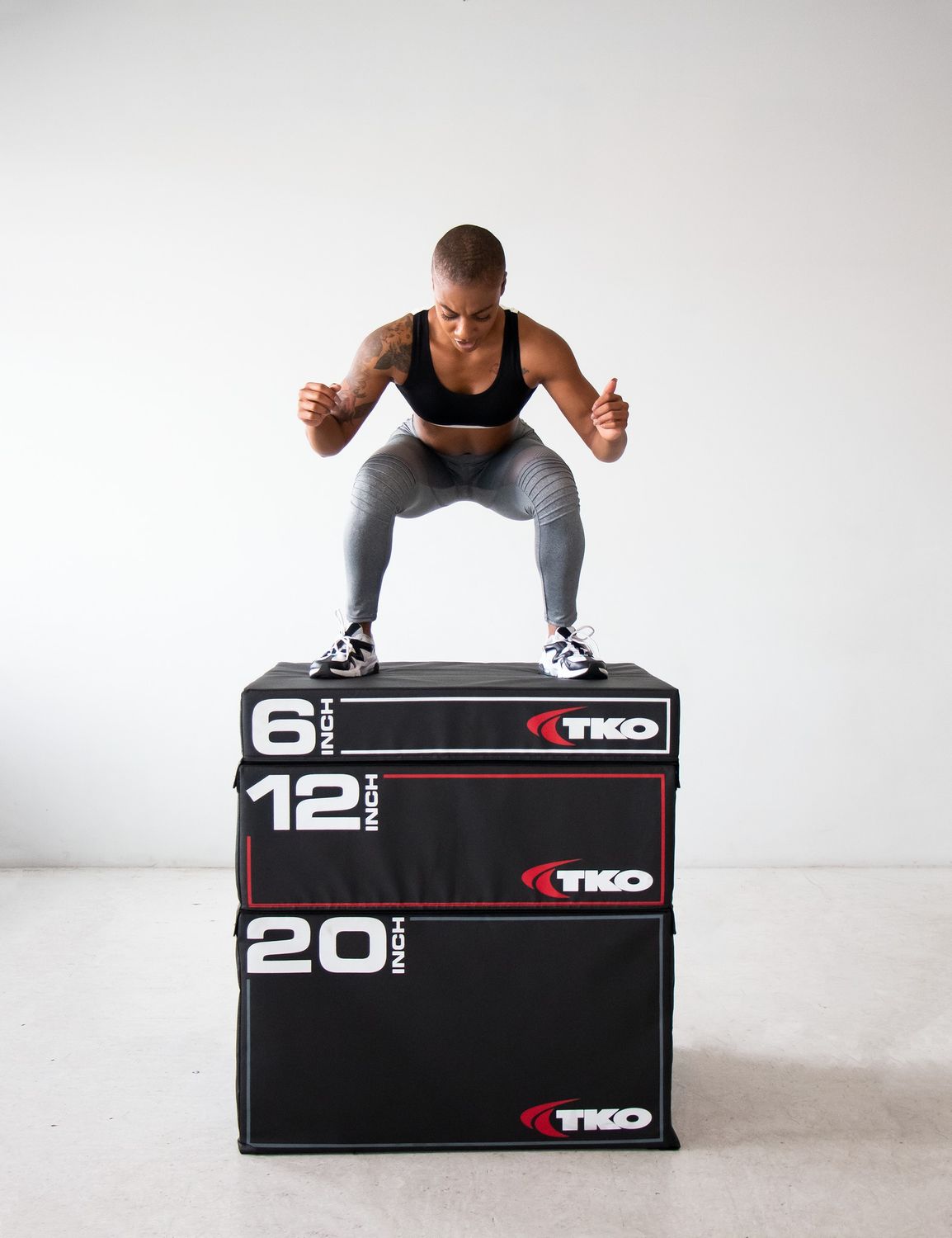TKO Stackable Foam Plyo Boxes
