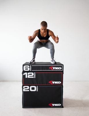 TKO Stackable Foam Plyo Boxes
