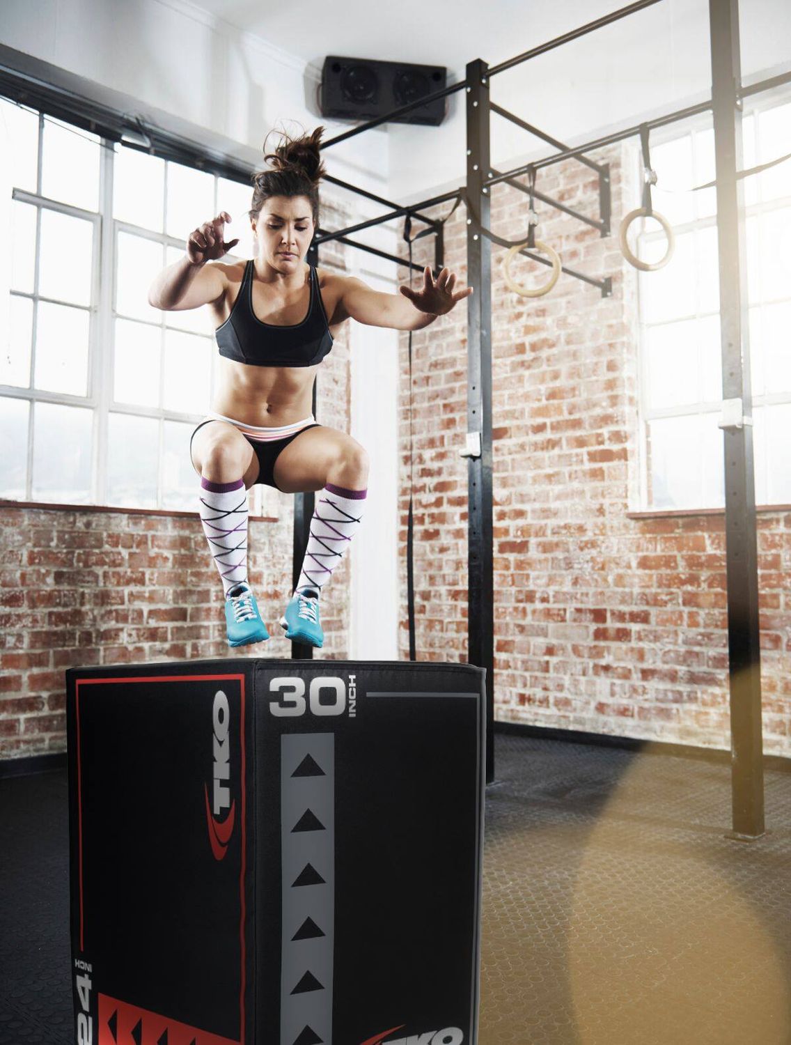TKO 3-N-1 Foam Plyo Box