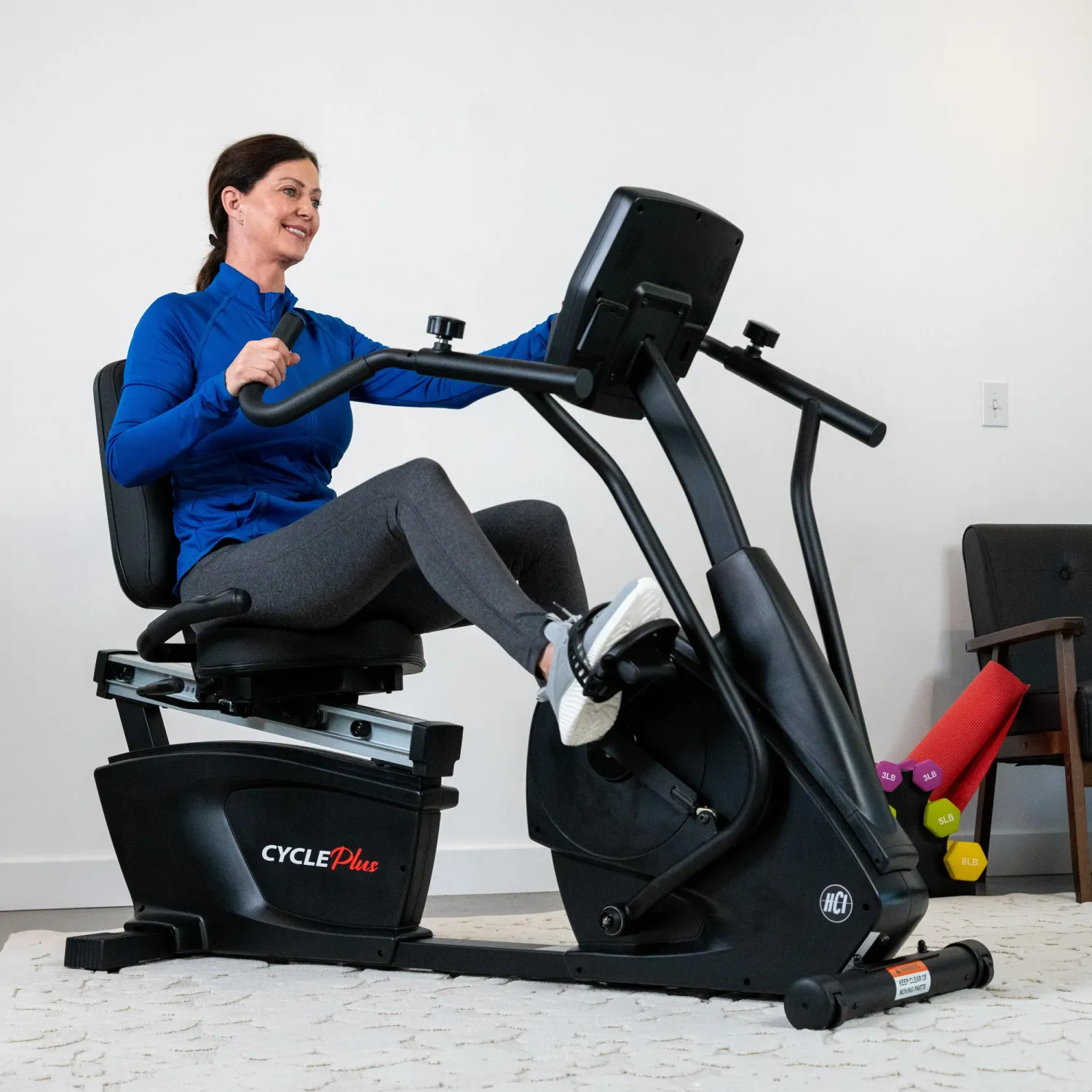 CyclePlus Recumbent Bike Cross Trainer