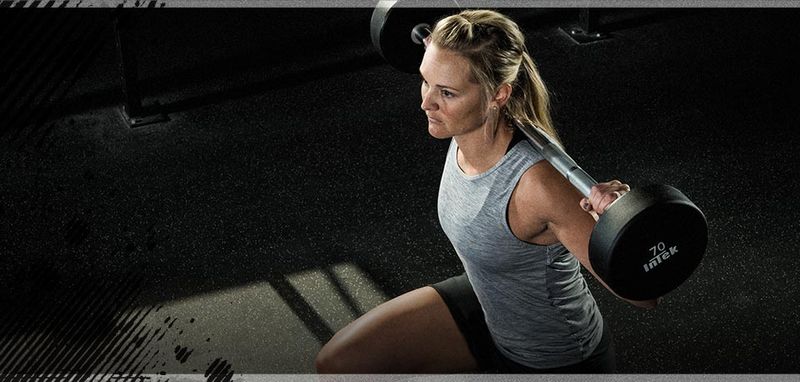 INTEK Strength Armor Series Urethane Fixed Barbell