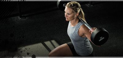 INTEK Strength Armor Series Urethane Fixed Barbell