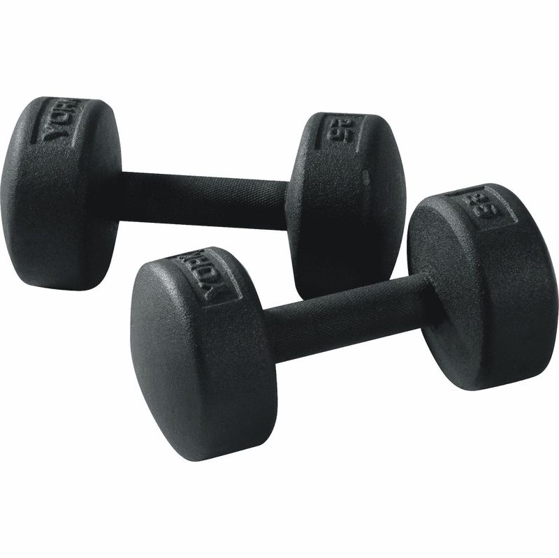 YORK® Legacy Solid Round Dumbbell