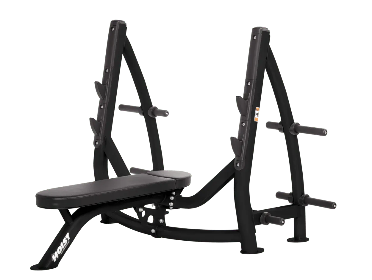 HOIST® Olympic Flat Bench With Storage