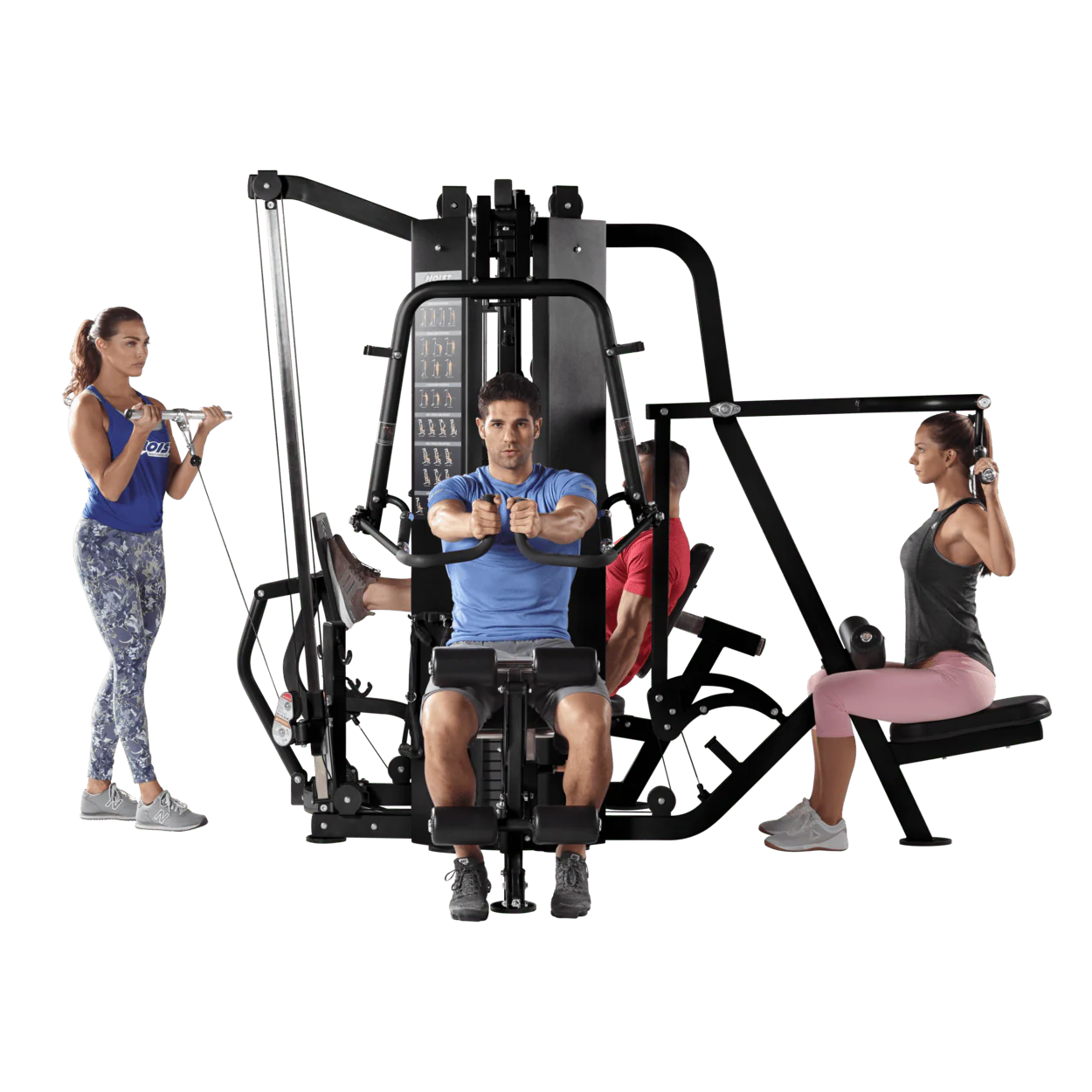 HOIST® 4400 4-Stack Multi-Station Gym