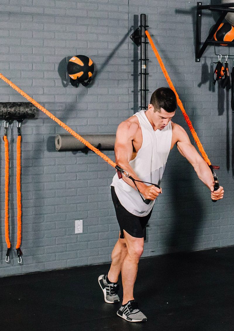 Stroops®️ Slastix®, Dual Clip Sleeved Resistance Band, 72&quot;