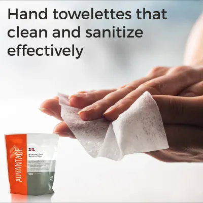 2XL Advantage® Hand Sanitizing Wipes (4 Per Case)