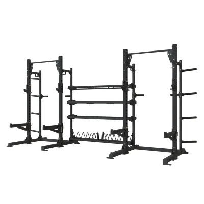 Torque TR1 8ft. Double Half Rack with Storage