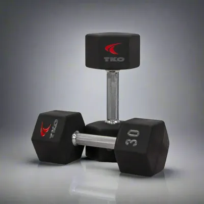 TKO TRI GRIP® Urethane Hex Dumbbell