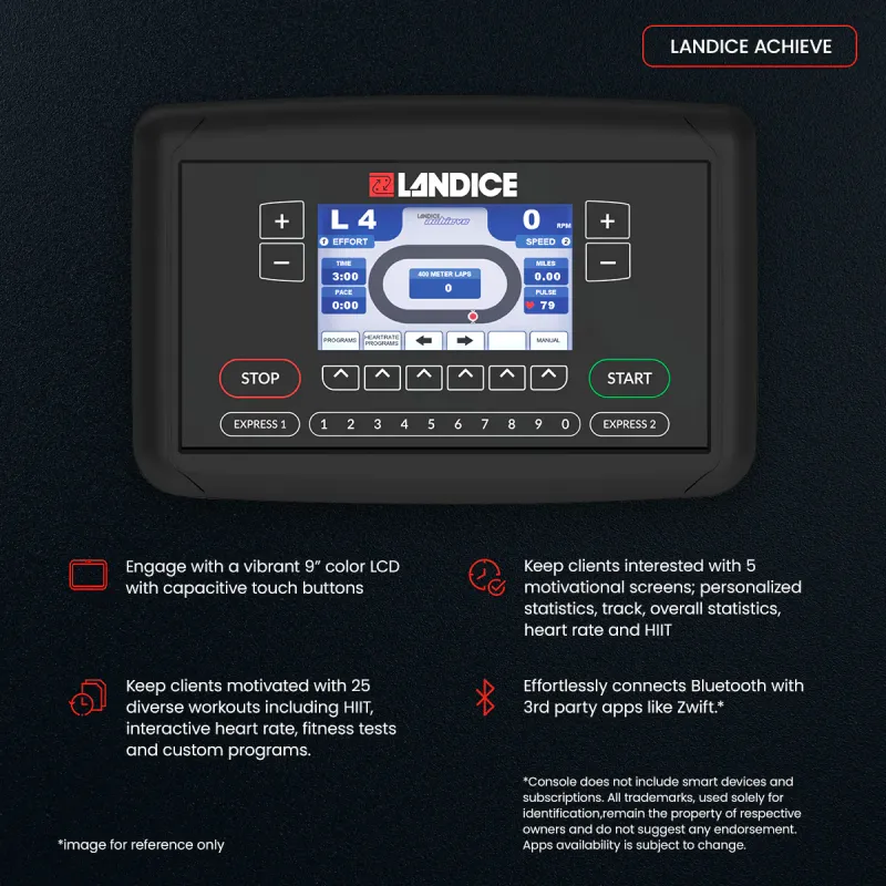 Landice U9 Upright Bike