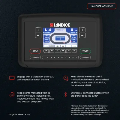 Landice U9 Upright Bike