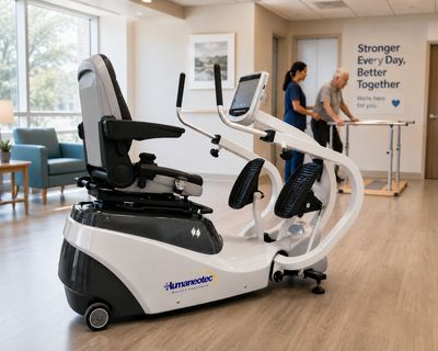 HUMANEOTEC Recumbent Cross Trainer