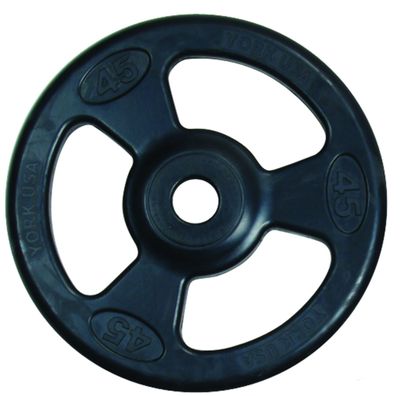 YORK® Iso Grip Rubber Olympic Weight Plates