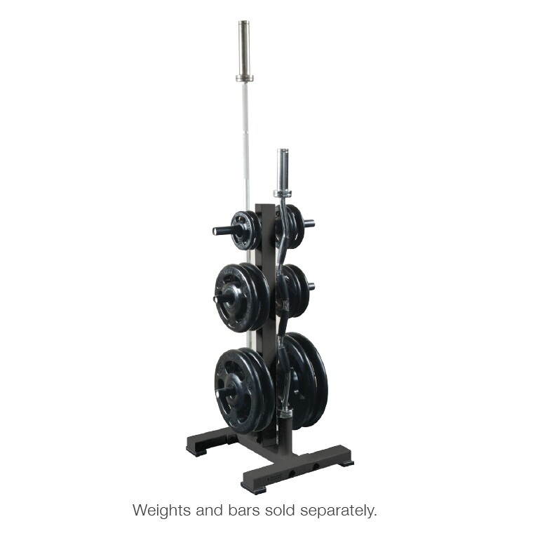 YORK® Olympic Plate and Bar Storage Rack
