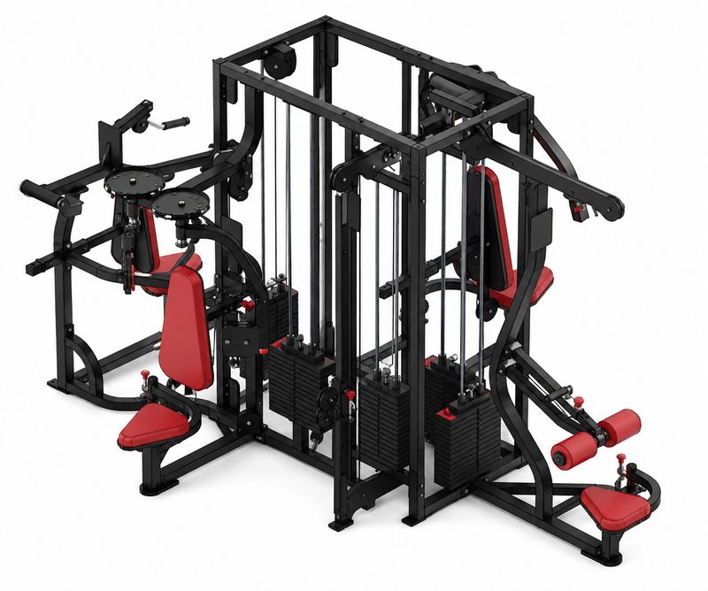 ProMaxima Wheelchair Accessible 5 Stack Multi-Station Gym