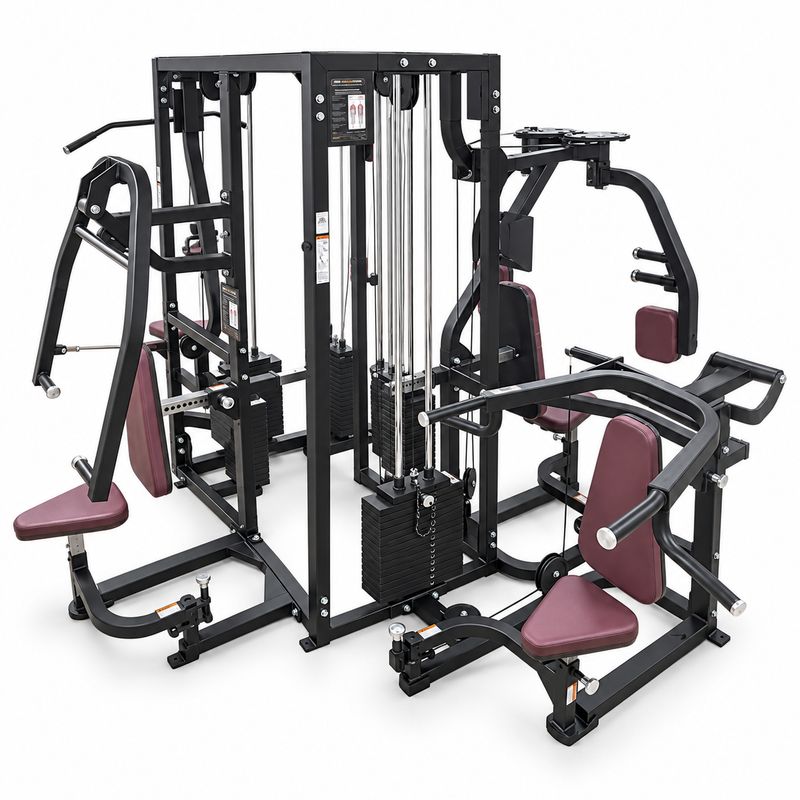 ProMaxima Wheelchair Accessible 5 Stack Multi-Station Gym