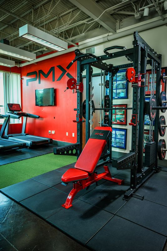 ProMaxima MOTIVATE Half Rack, Multifunctional Trainer &amp; Smith Combo