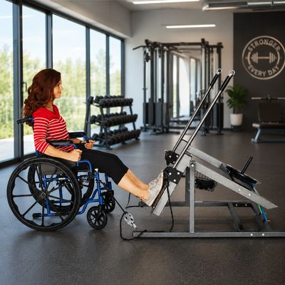 ADL Wheelchair Leg Press