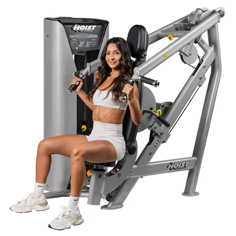 HOIST® Selectorized Chest Press/Shoulder Press