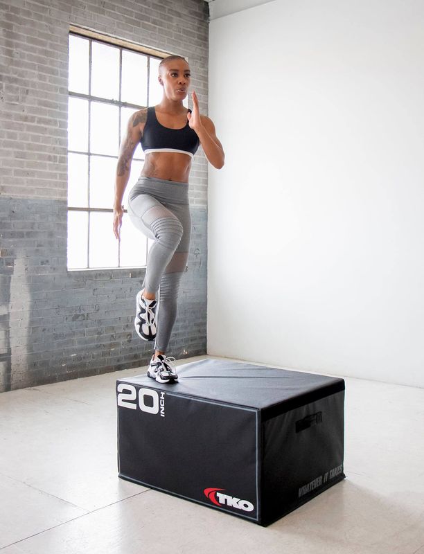 TKO 3-N-1 Foam Plyo Box