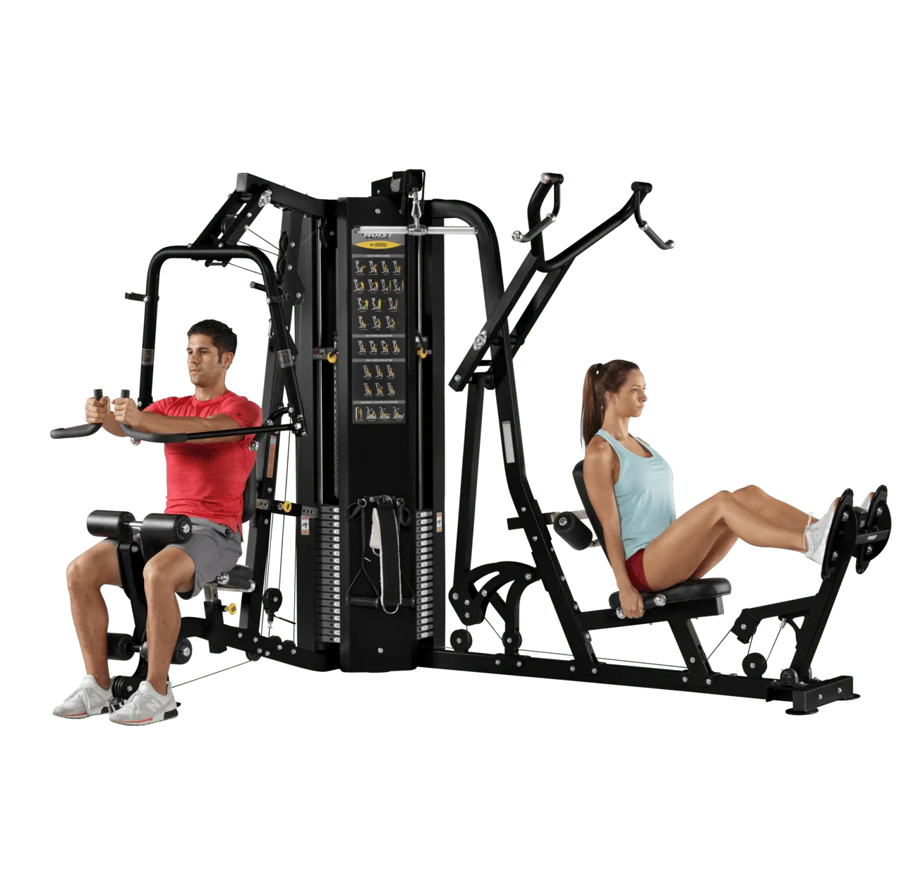 HOIST® Fitness 2200 2-Stack Multi-Station Gym