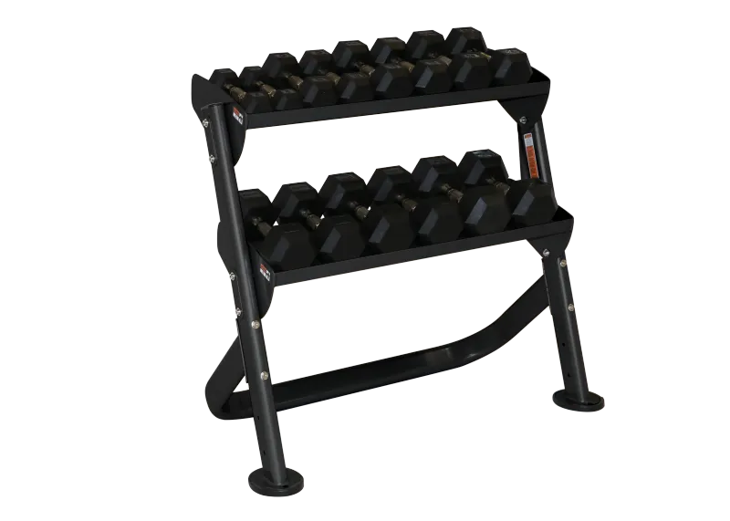 HOIST 2 Tier Hex Dumbbell Rack