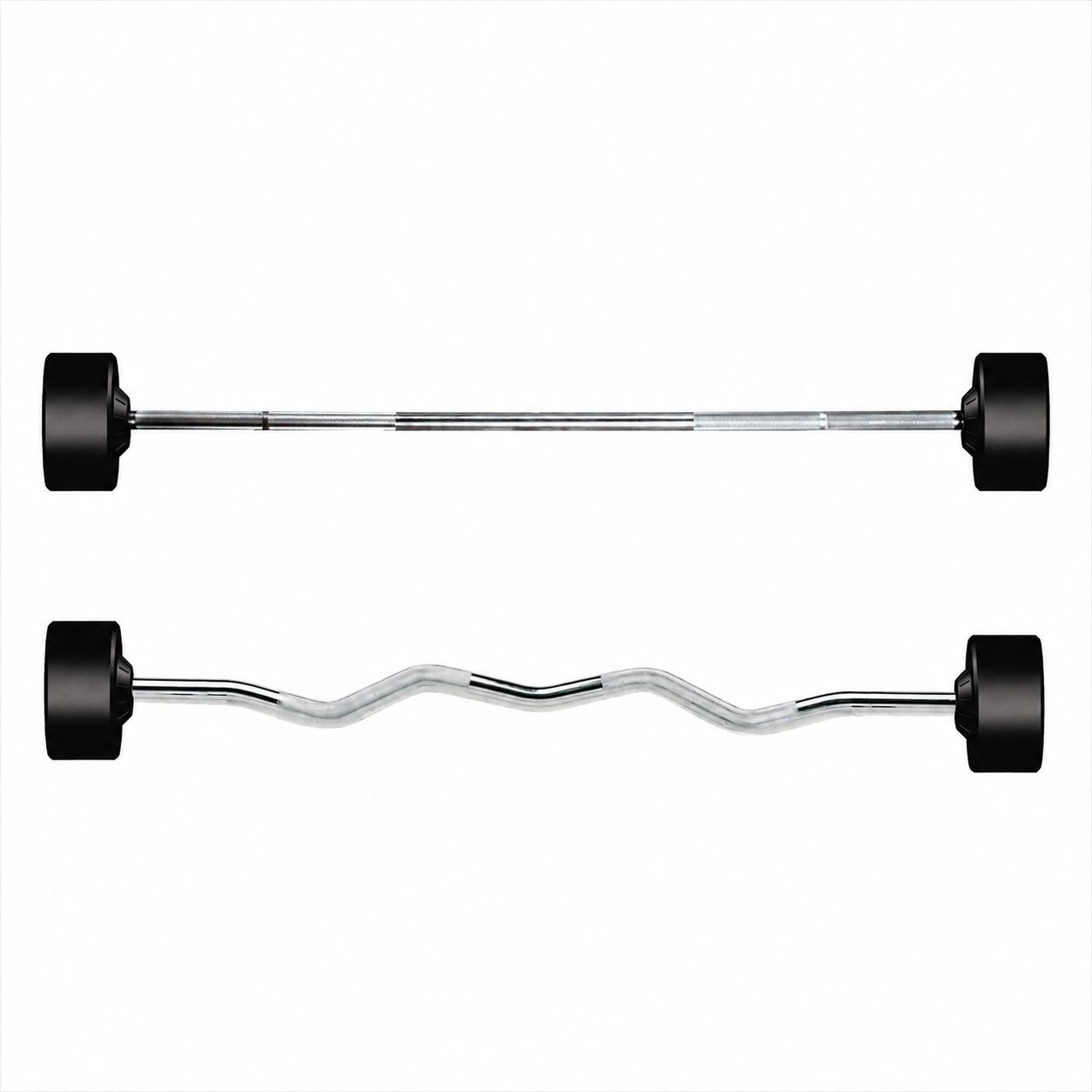 YORK® Rubber Fixed Pro Barbell