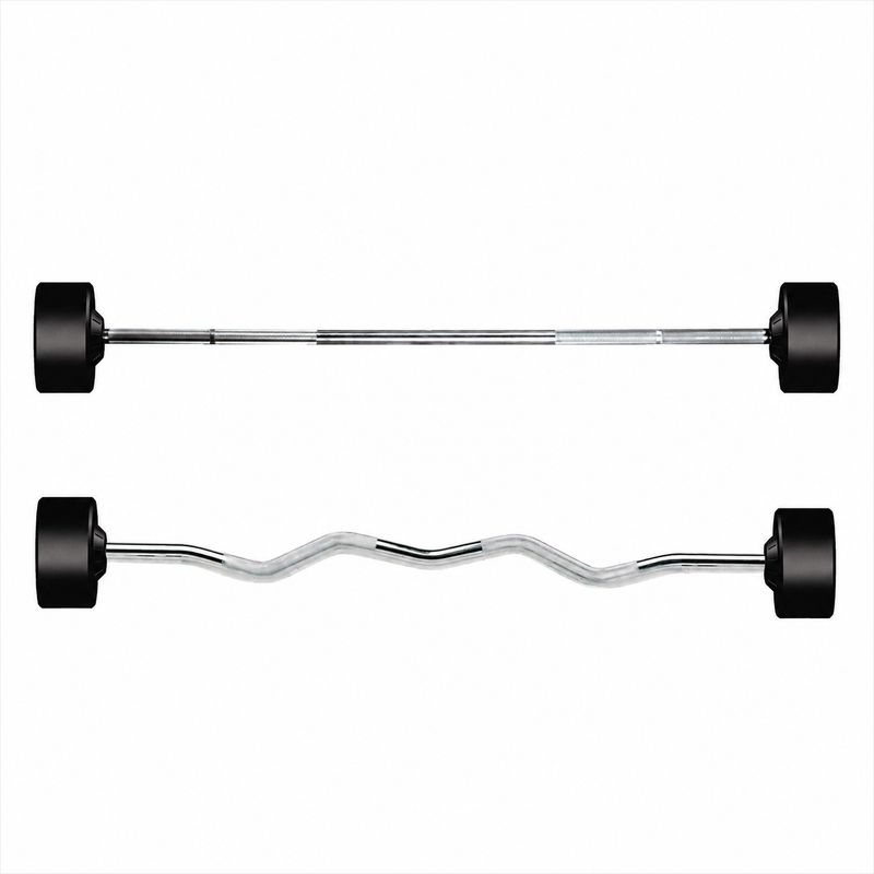 YORK® Rubber Fixed Pro Barbell