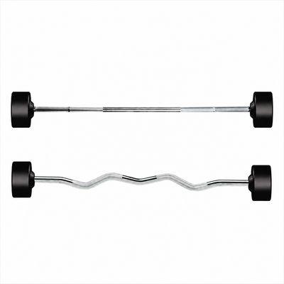 YORK® Rubber Fixed Pro Barbell