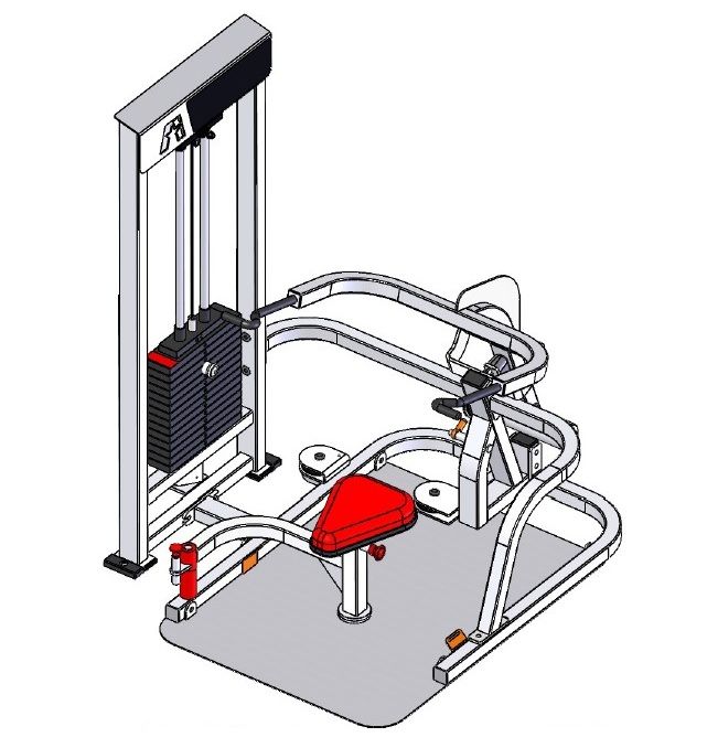 ProMaxima Wheelchair Accessible Tricep Press