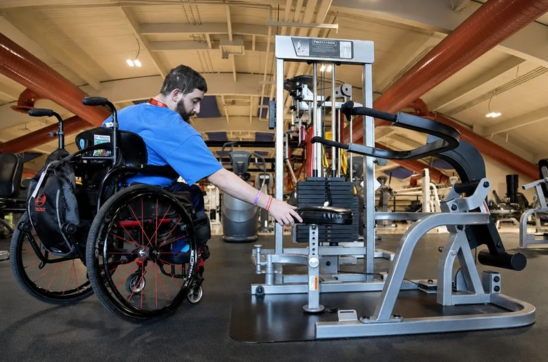 ProMaxima Wheelchair Accessible Tricep Press
