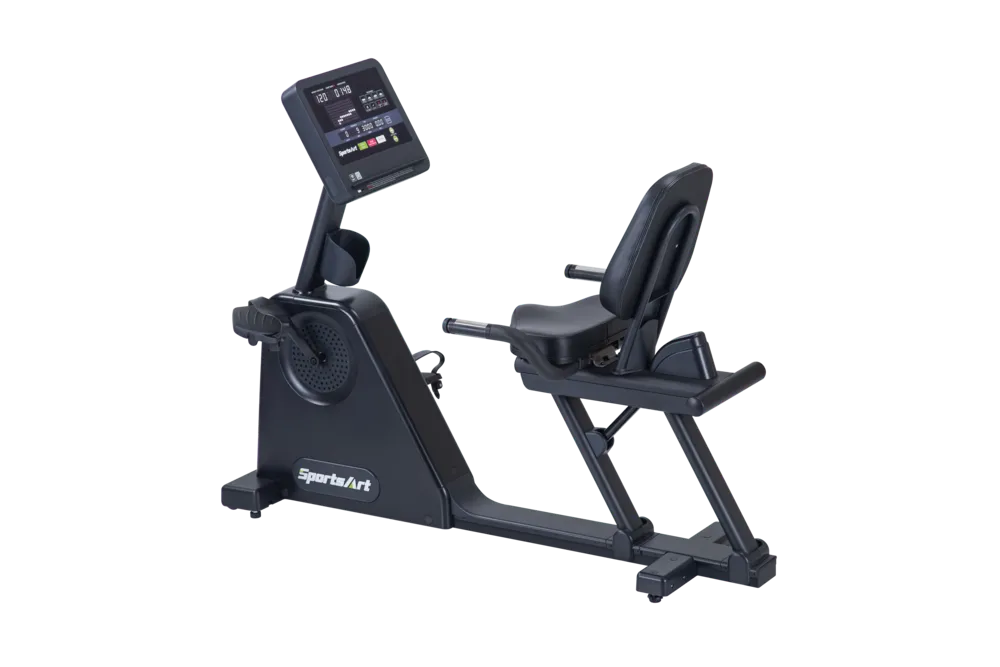 SportsArt ESSENTIALS ECO-NATURAL Recumbent Cycle