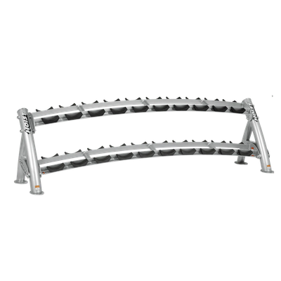 HOIST® Horizontal Dumbbell Rack