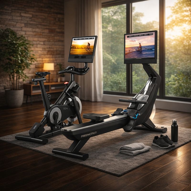 Freemotion b8 CoachBike + r8 Rower Combo