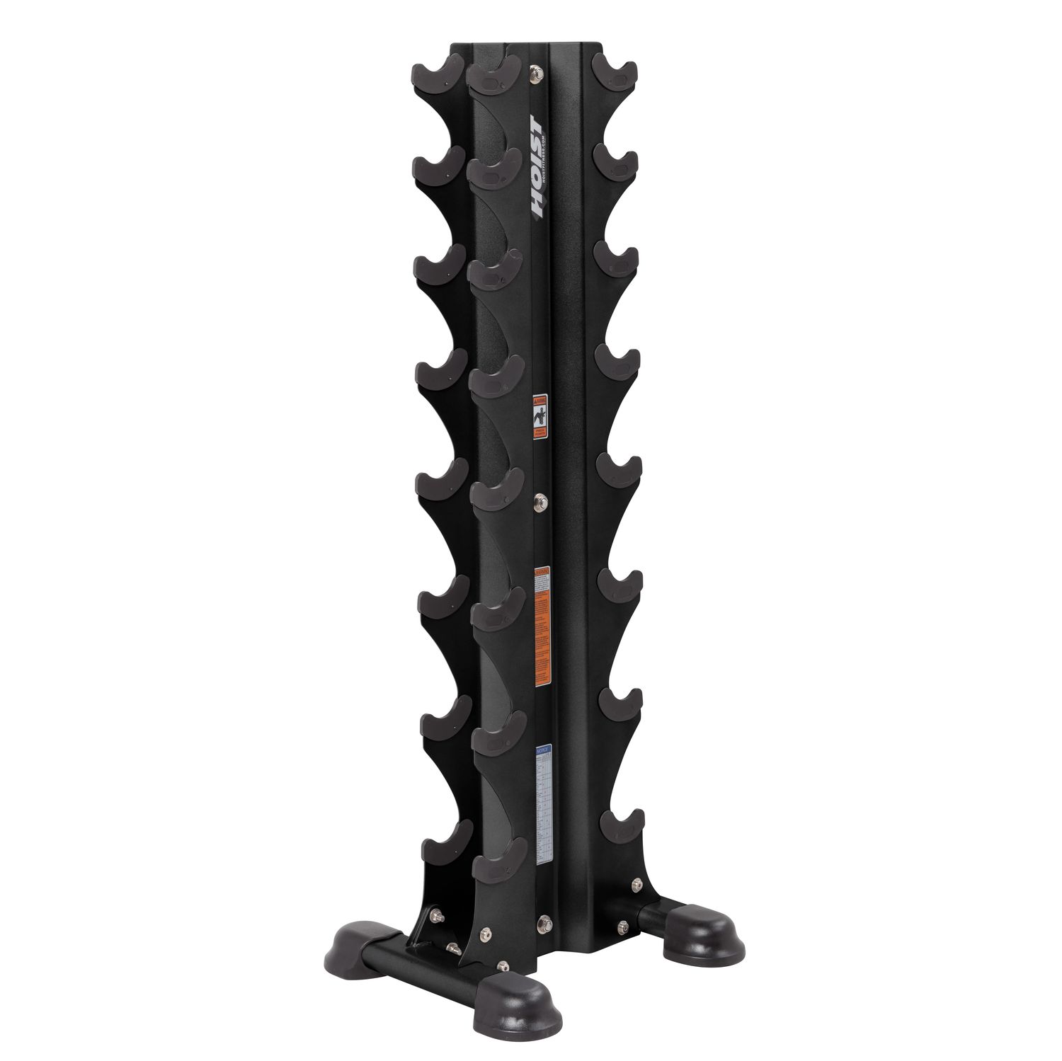 HOIST® 8 Pair Vertical Hex Dumbbell Rack