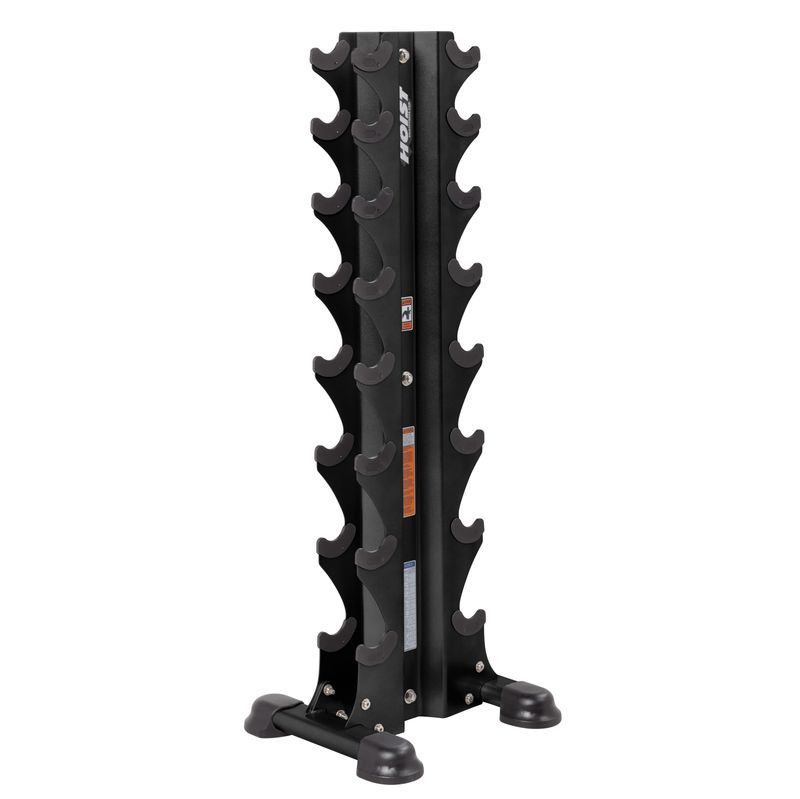 HOIST® 8 Pair Vertical Hex Dumbbell Rack