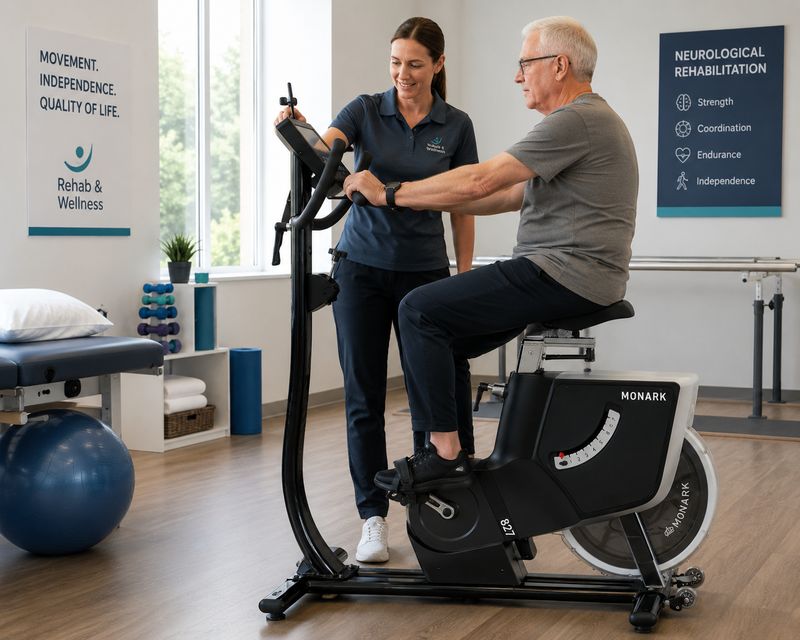 Monark 827 Upright Exercise Bike