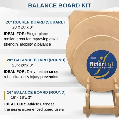FitterFirst Balance Board Kit
