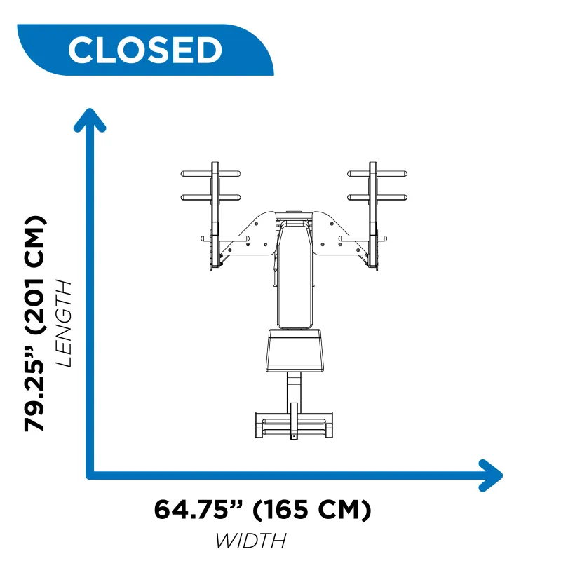 HOIST Fitness® 3-Way Olympic Bench
