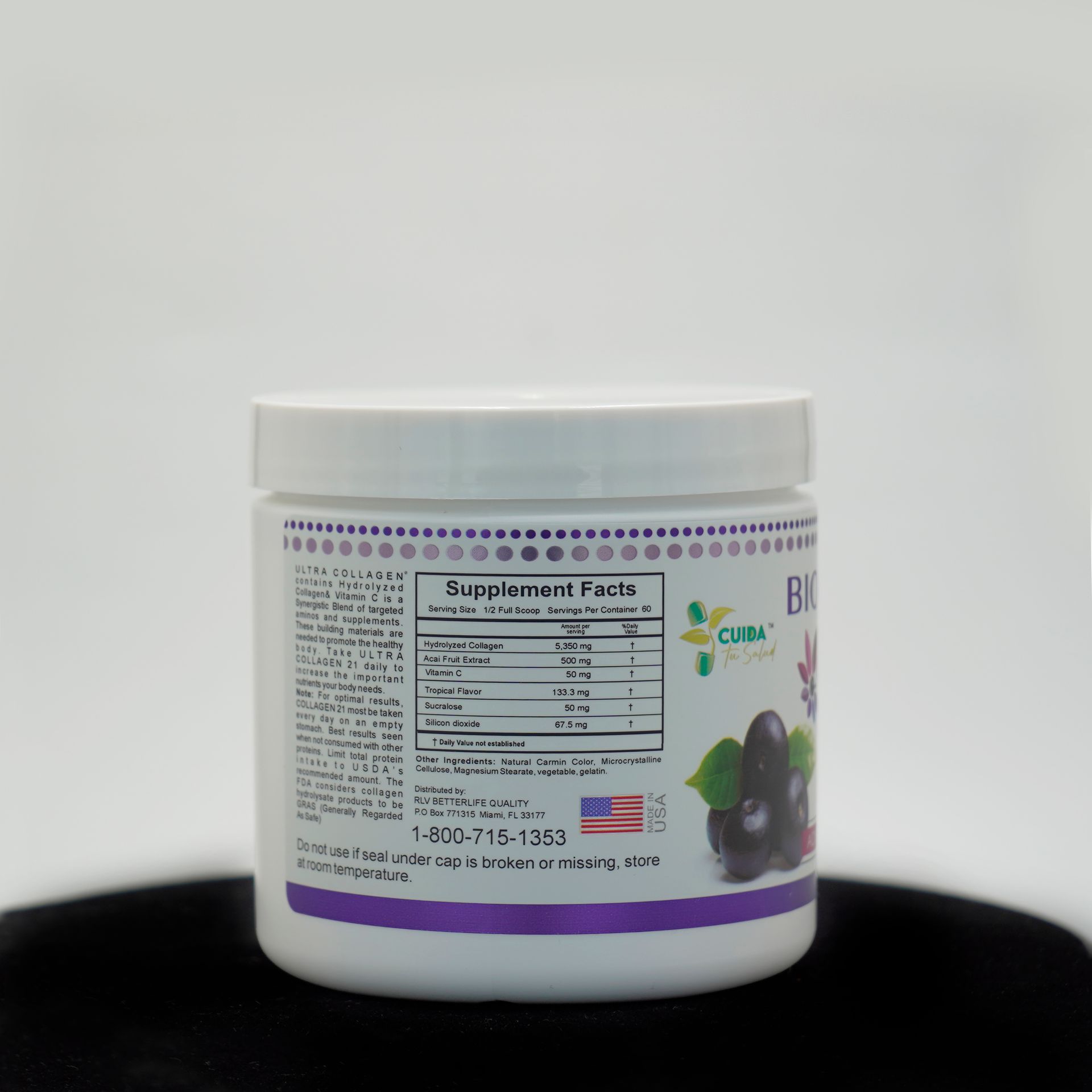 Biocolageno Plus Acaiberry En Polvo