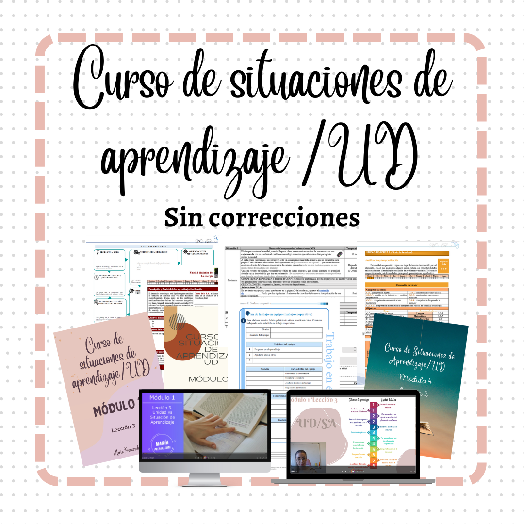 Curso situaciones/unidades SIN CORRECCIÓN