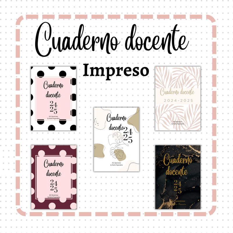 Cuaderno docente IMPRESO