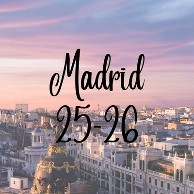 Preparación Madrid 25-26