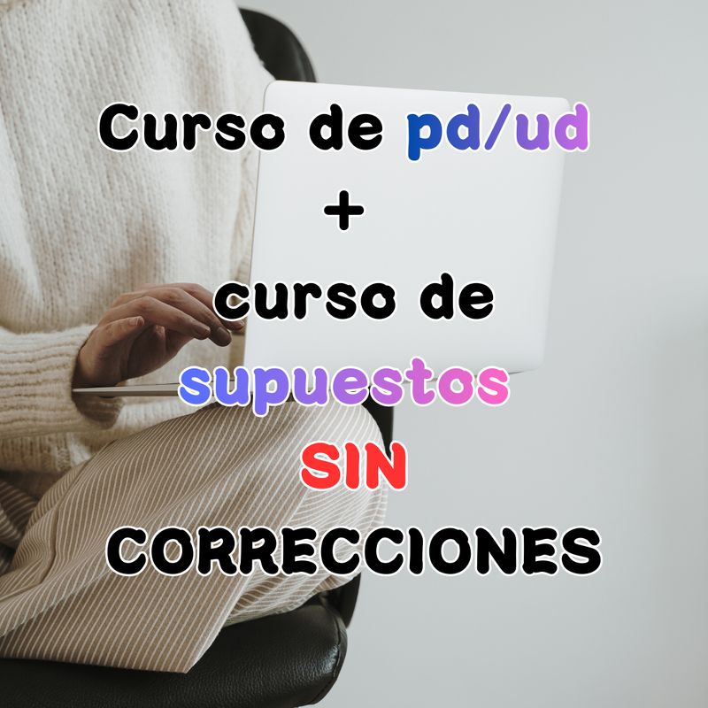 Curso PD/SA + curso supuestos SIN CORRECCIÓN